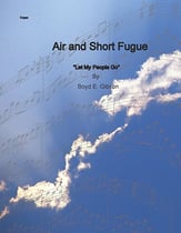 Air and Short Fugue Organ sheet music cover